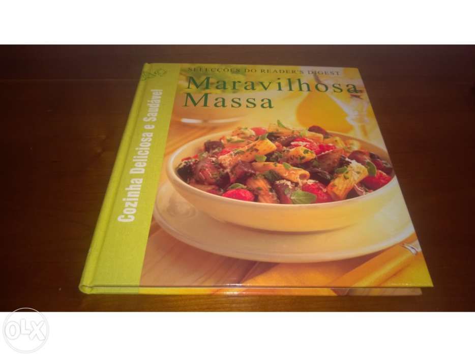 Livro cozinha de Massas