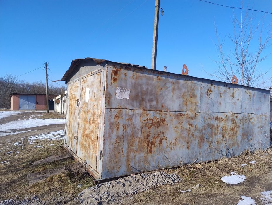 Продам металевий гараж в гарному стані (корабельна сталь 3 мм) 1700 $