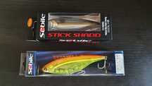 Unikat! Wobler jerk SEBILE Stick Shadd 114mm Sinking - 2 sztuki