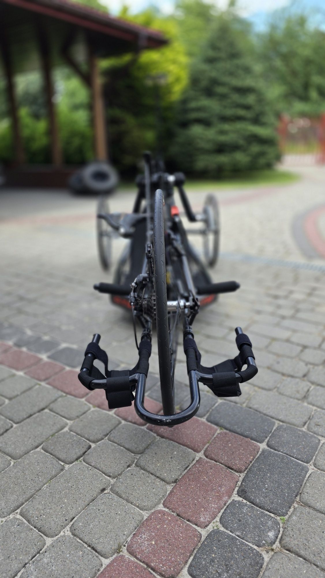 Handbike GTM Blackbird szosa XT Ultegra rower ręczny