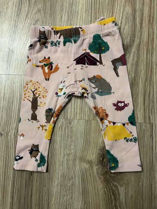Legginsy niemowlęce w leśne zwierzątka Lindex 62