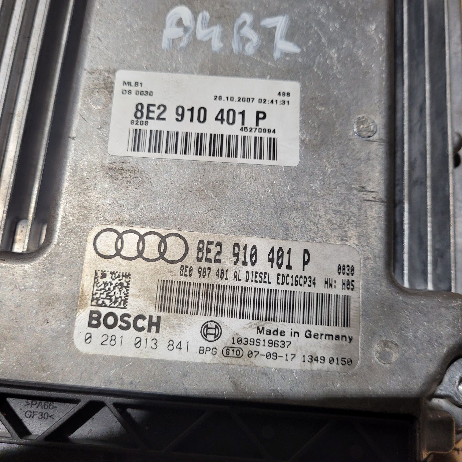 Komputer sterownik silnika audi a4 b7 2.7TDI diesel 2007r BPP