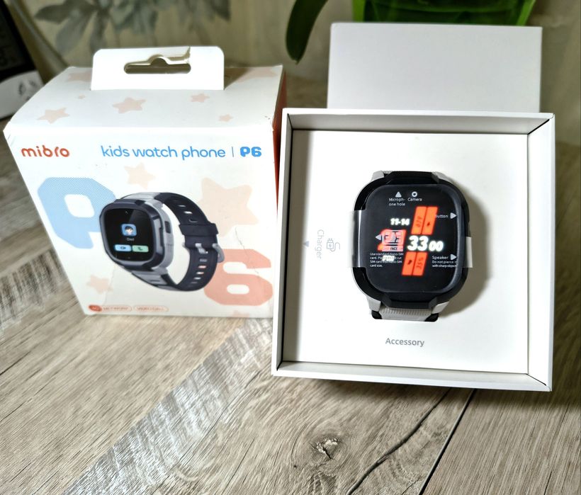 Дитячий годинник Mibro Watch Phone P6 Grey