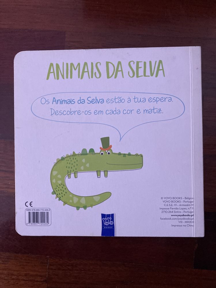 Livro infantil animais
