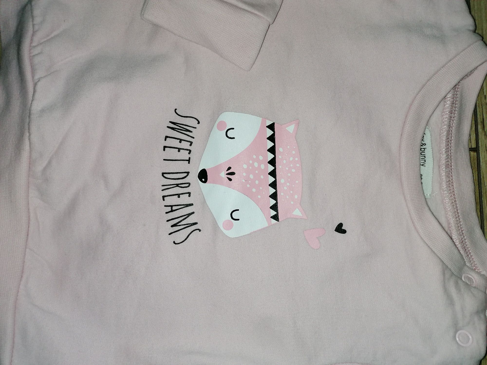 Bluza dla dziewczynki 80 fox&bunny