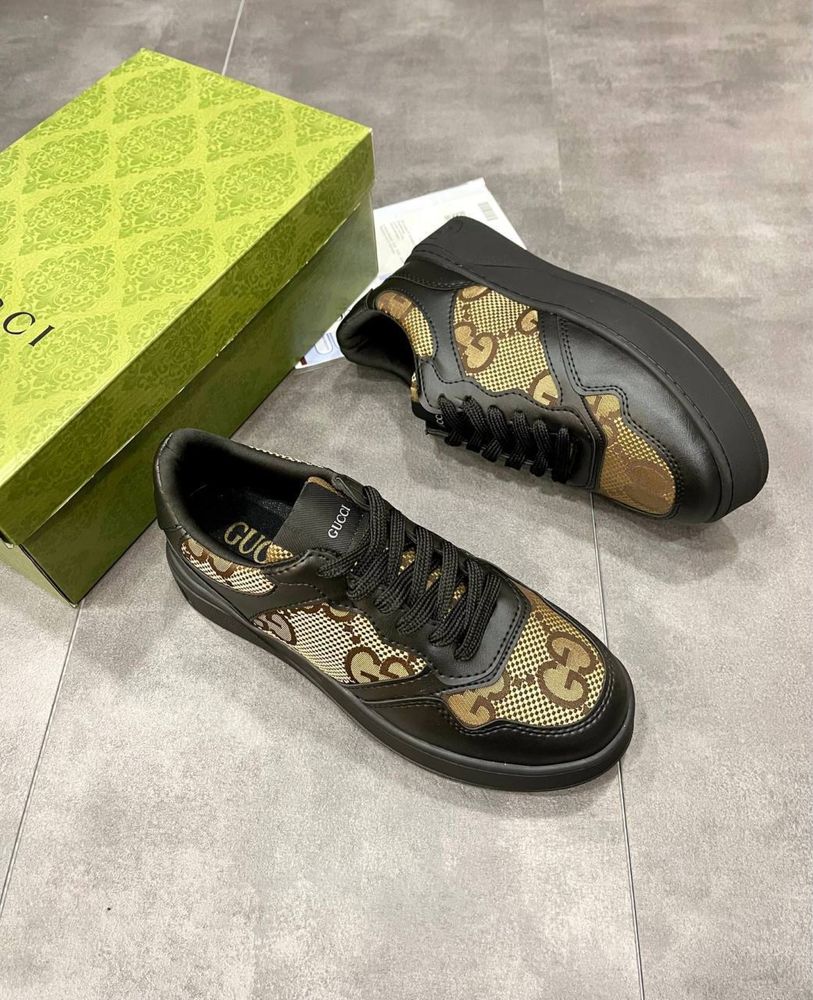 Кроссовки GyCCI мужские брендовые оригинал dolce gabbana синие белые