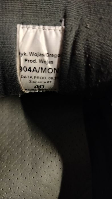 Buty wojskowe sportowe 40 wzór 904A/MON Wojas
