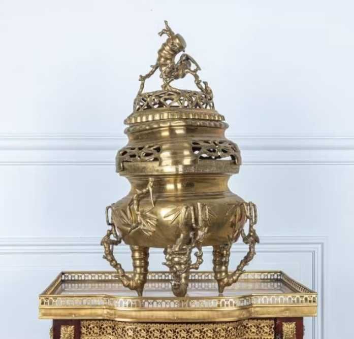 Антикварна курильниця (ароматниця) Китай, восточная ваза.