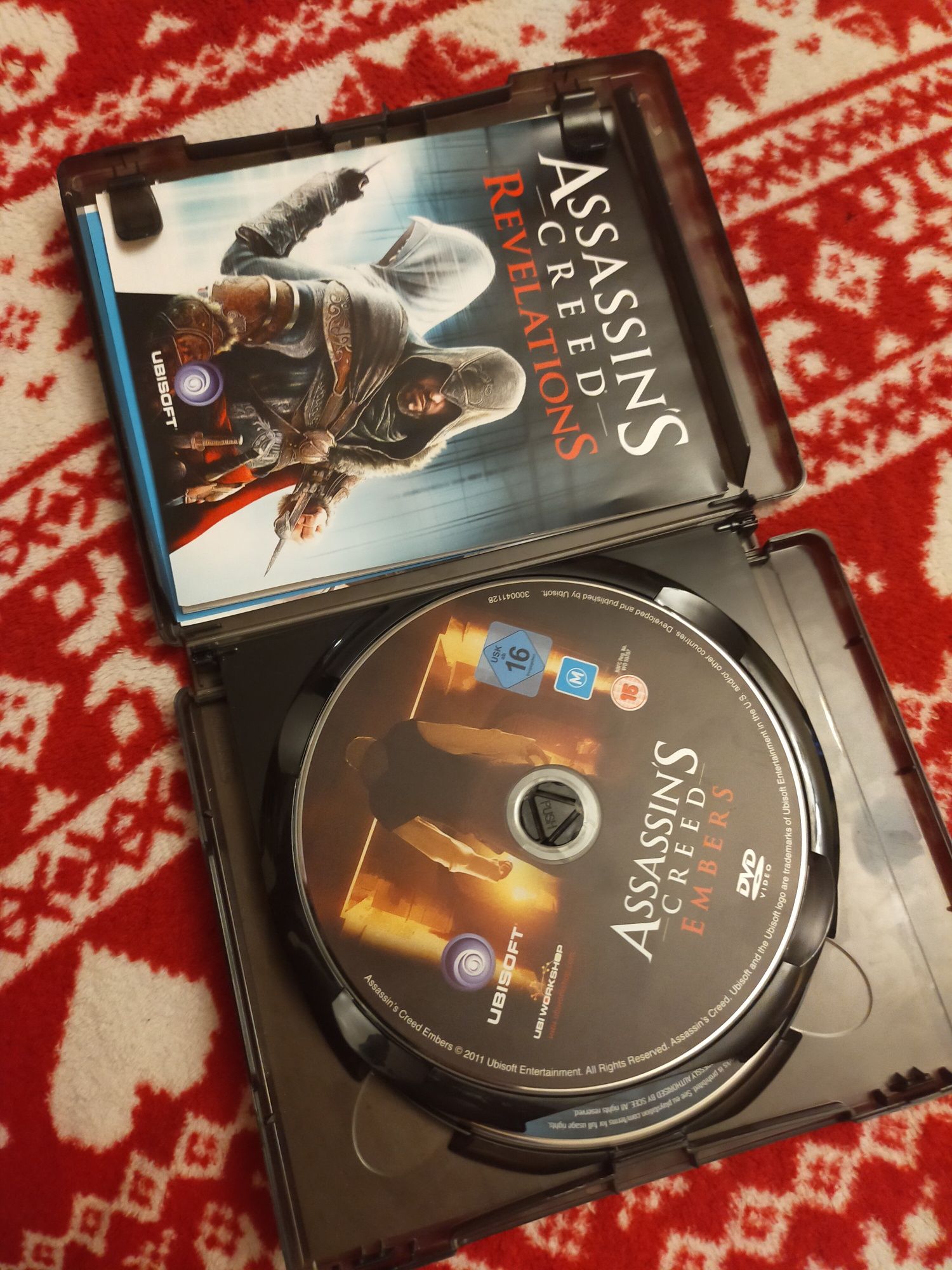 Assassins Creed Revelations+ film dvd + assassin Creed 1