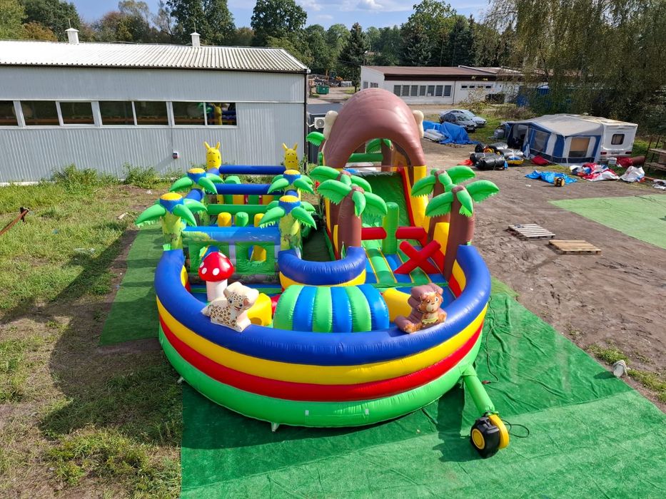 Dmuchańce, Animacje, zjezdzalnia