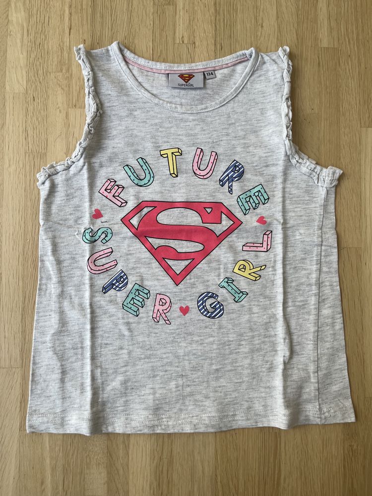 Koszulka na ramiączka Super Girl Pepco 134 cm
