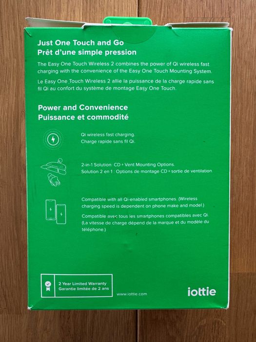 iOttie Easy One Touch Wireless 2 QI Ładowanie Indukcyjne =OKAZJA=