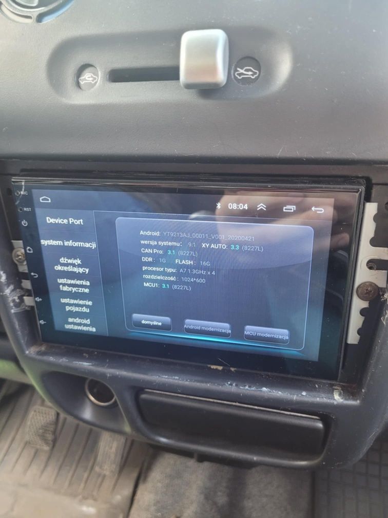 Radio do samochodu android