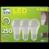 Żarówka LED LSC 3-pak E27