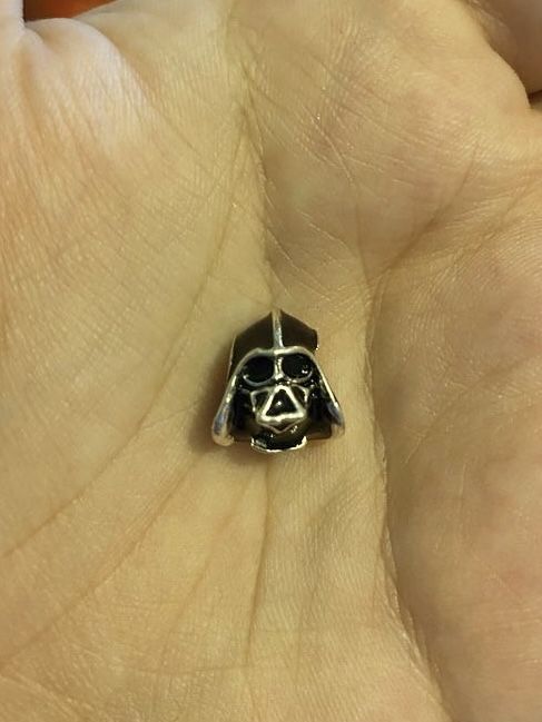 Conjunto de 4 peças / miçangas do Star Wars para pulseira ou fio