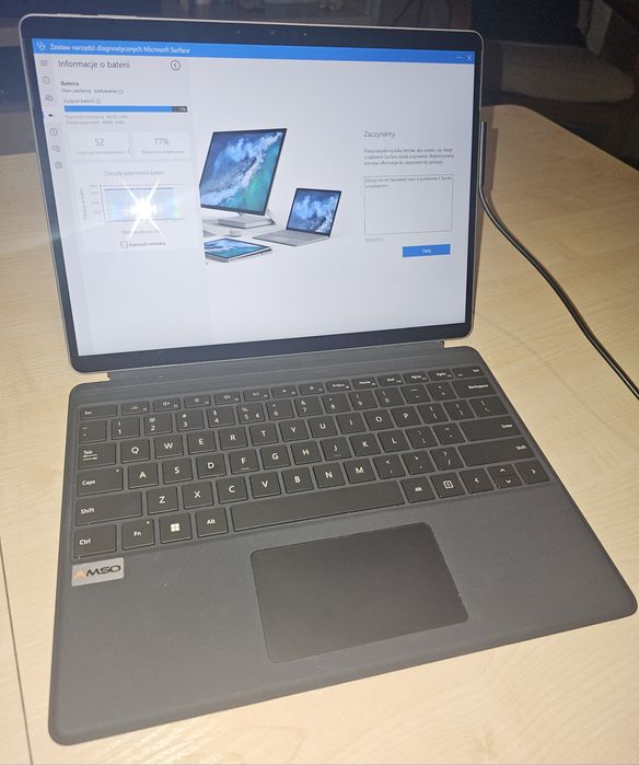 Microsoft Surface Pro 9 i5 / 8GB RAM / 256 SSD / klawiatura