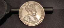 Różne Monety,Malezja 1 Dollar Edward VII King Caesar 1904r.
