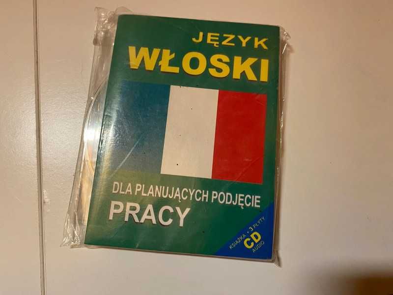 Język włoski dla planujących podjęcie pracy rozmowki z 3cd