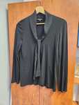 Elegancka czarna bluzka Massimo Dutti
