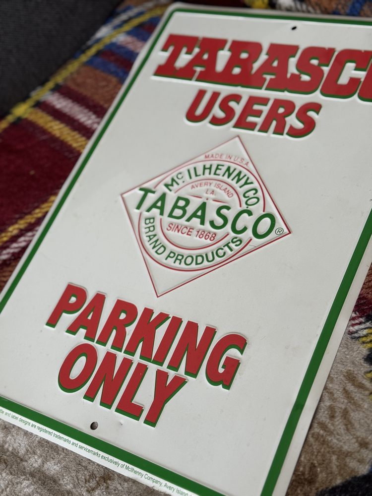 Tablica informacyjna parkingowa Tabasco