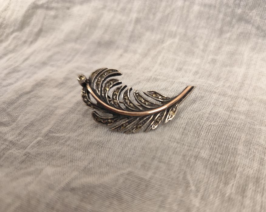 Conjunto alfinete e anel