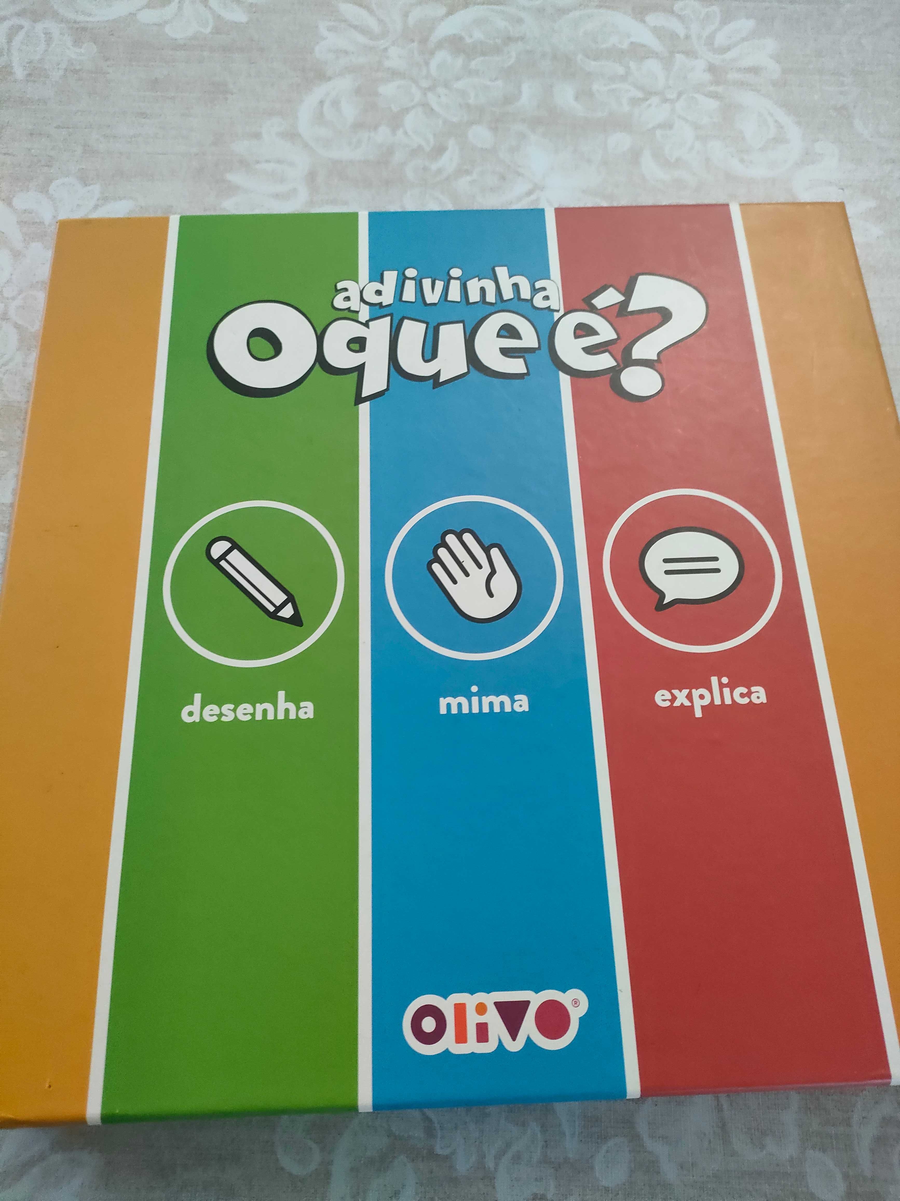 Jogo Tabuleiro - Adivinha o que é.