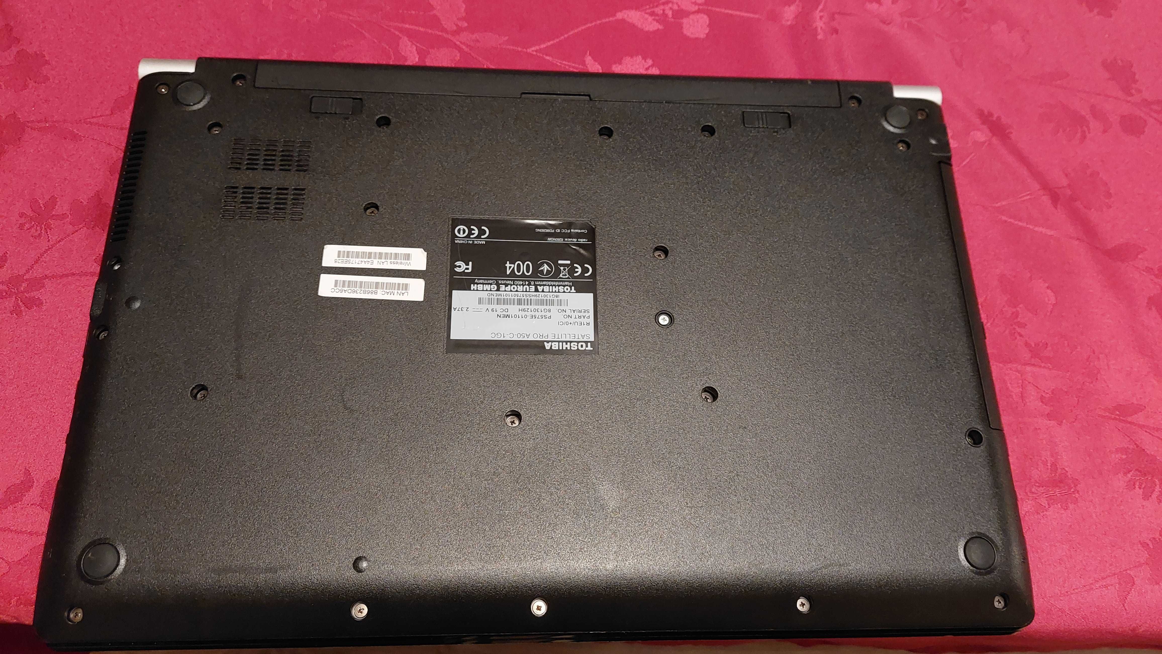 Laptop Toshiba Satellite A50-C