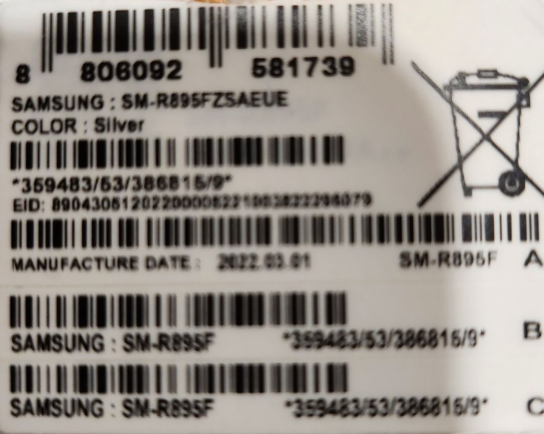 Samsung Galaxy Watch SM-R895F