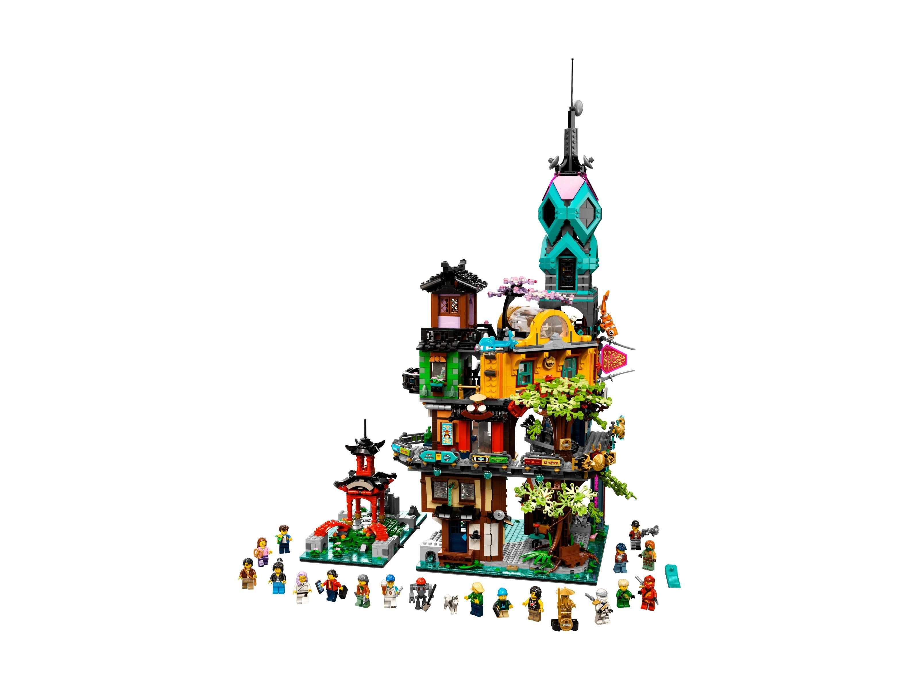 Zestaw LEGO 71741 Ogrody miasta NINJAGO