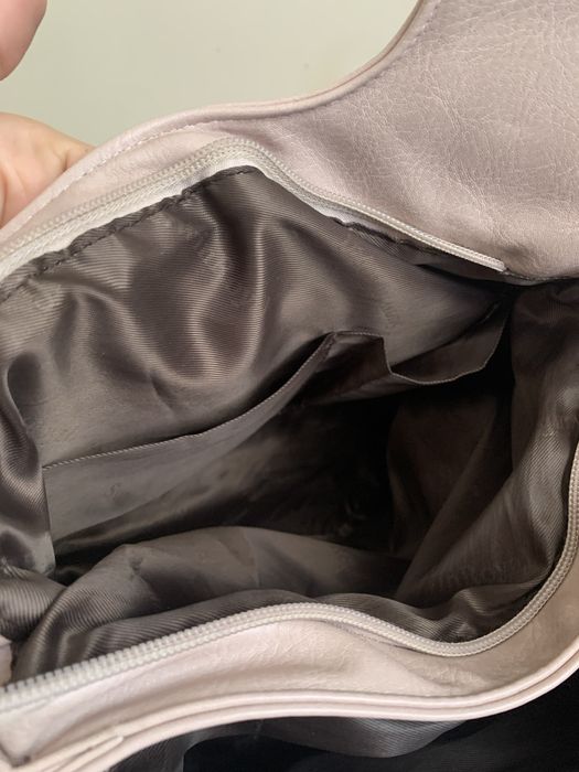 Сумка женская пудренно розового цвета