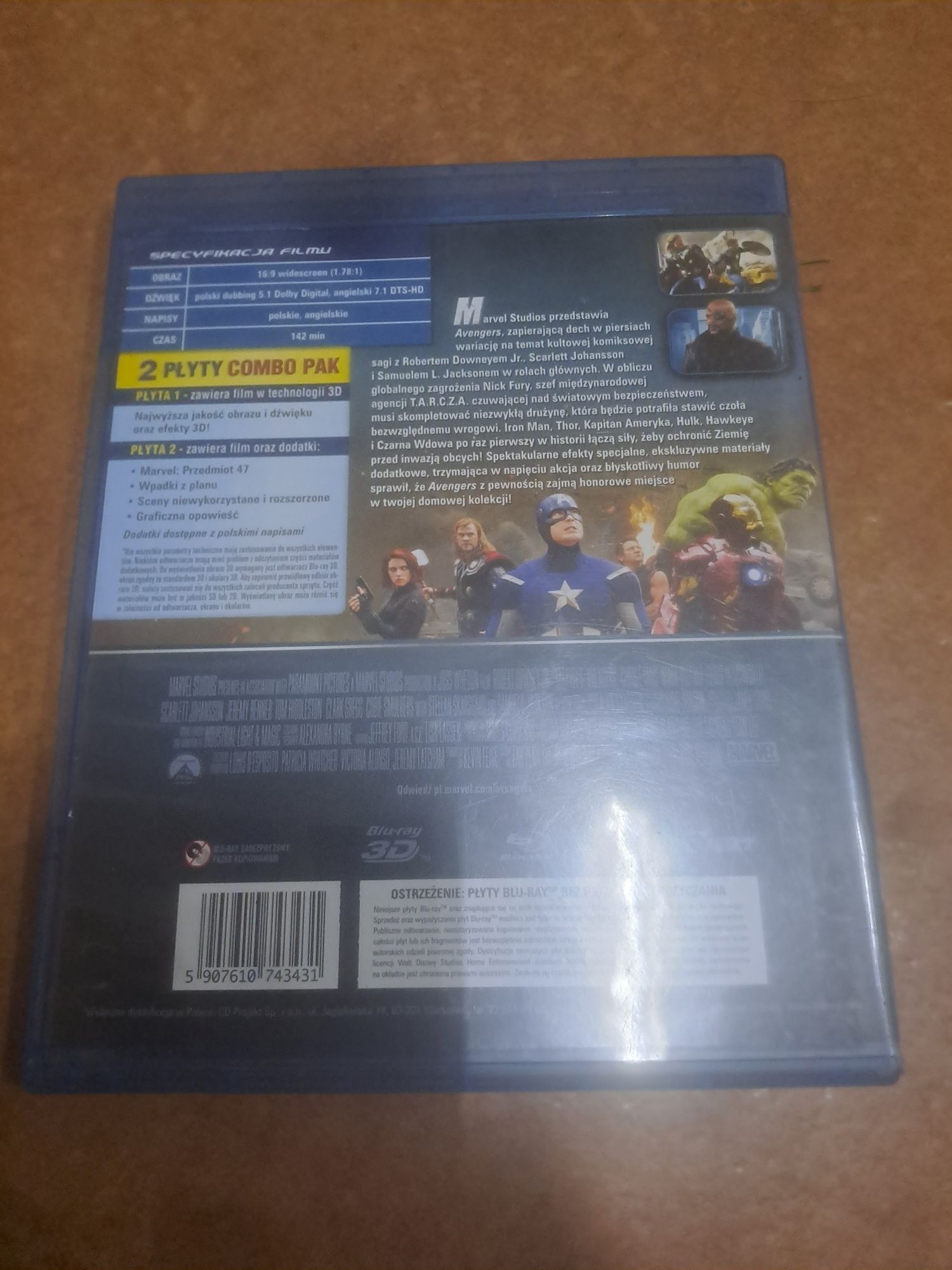 Avengers 3D - Blu-Ray