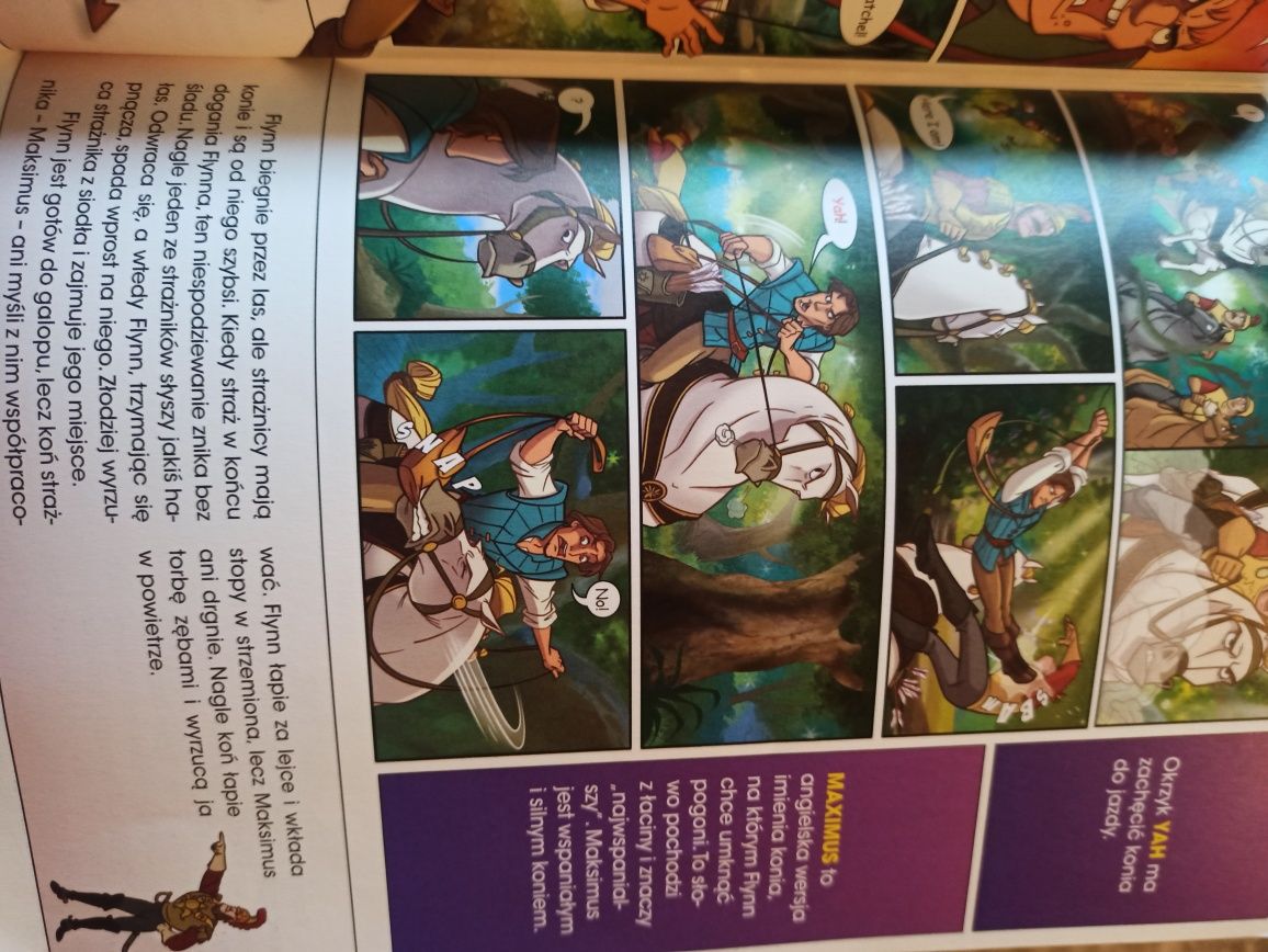 Disney english comics zaplątani do nauki angielskiego