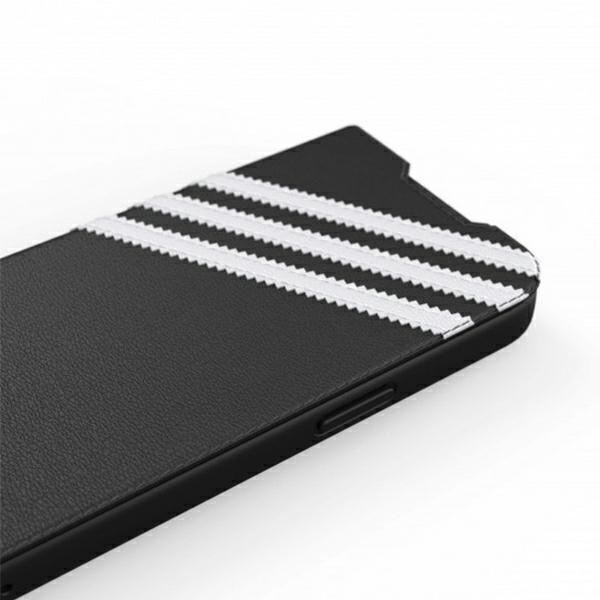 Etui Książkowe Adidas OR na iPhone 13 Pro / 13 6,1" - Czarno-Biały