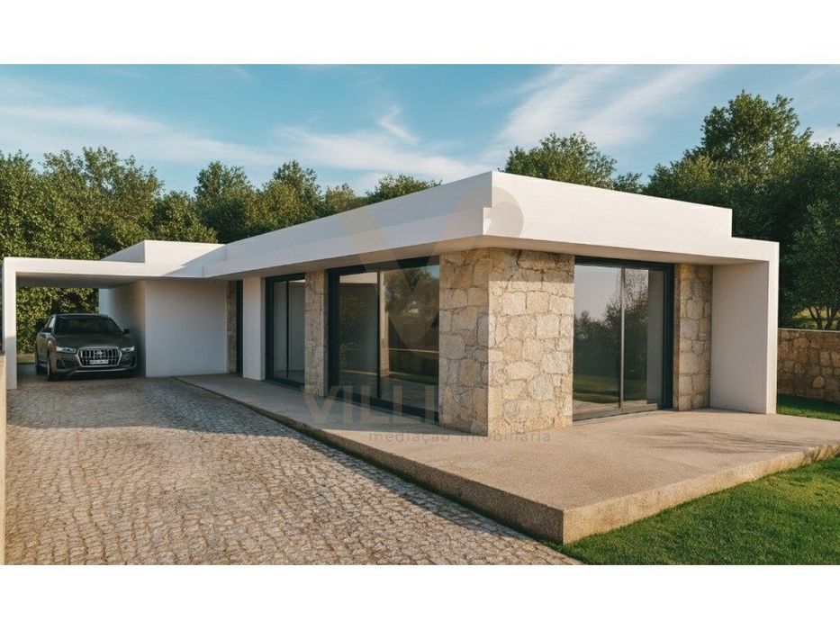 Terreno com 2.153 m² c/Dois Estudos Prévios - Estorãos, Ponte de Lima