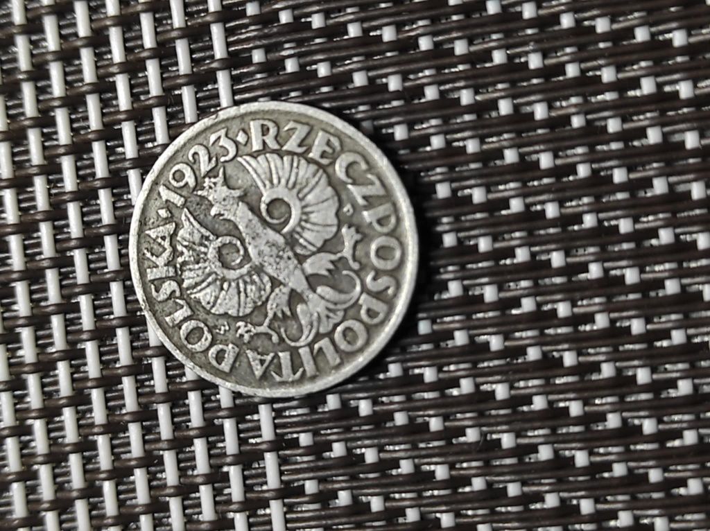 Stara moneta 10 groszy z 1923