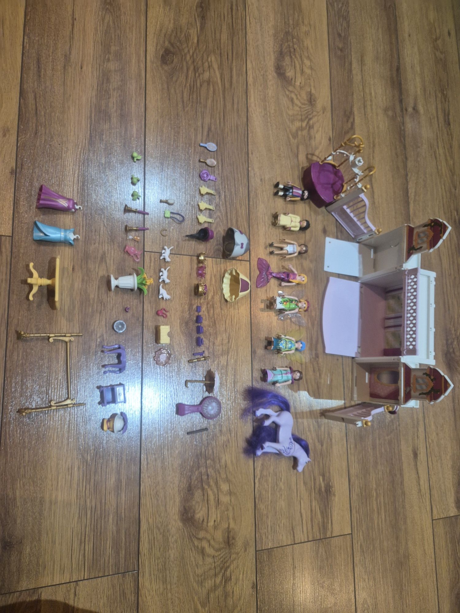 Zestaw playmobil księżniczki powiększony