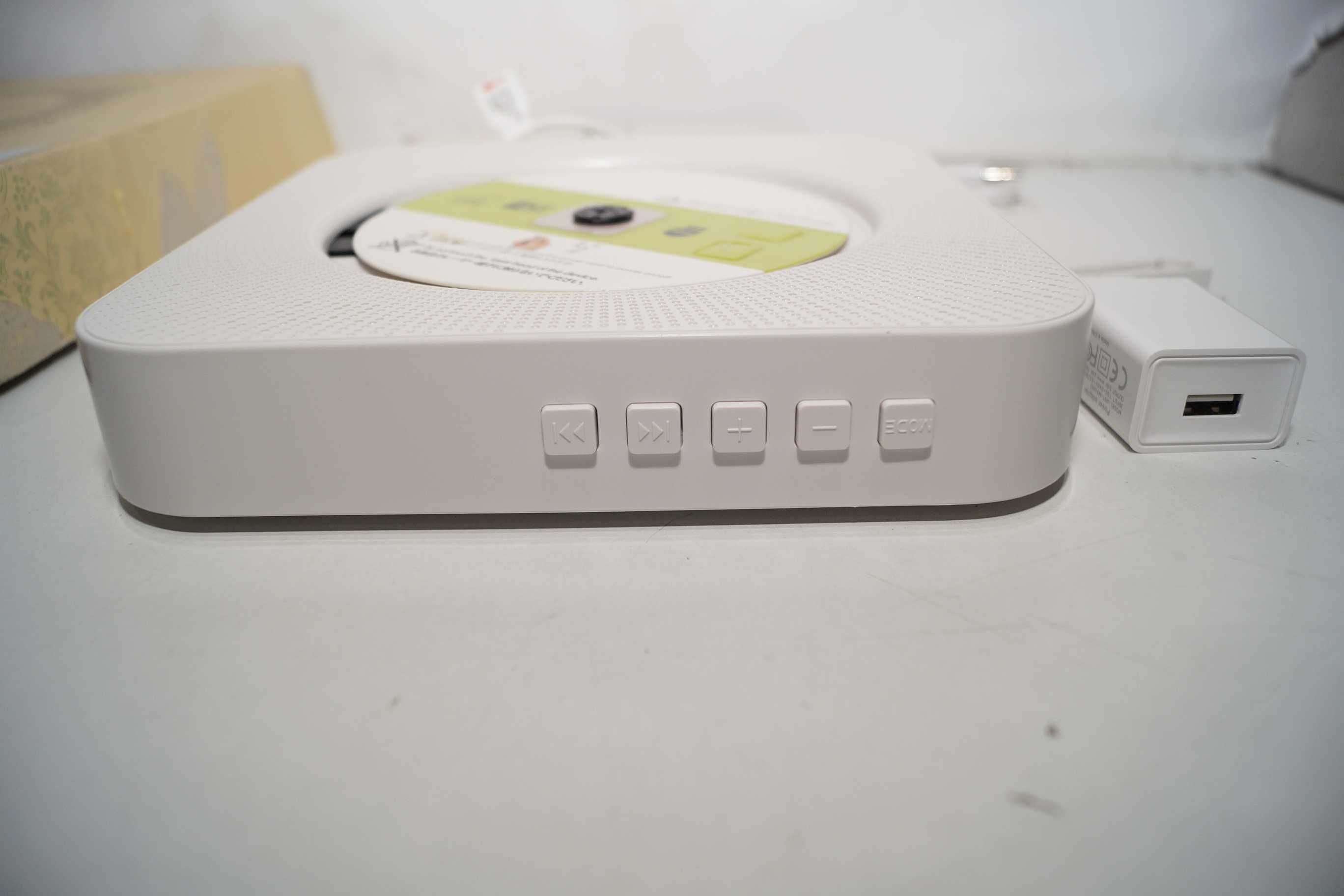Przenośny naścienny odtwarzacz CD Player Bluetooth FM Głośnik KC-808