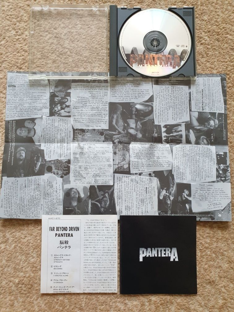 CD Pantera- Far beyond driven. Made in Japan