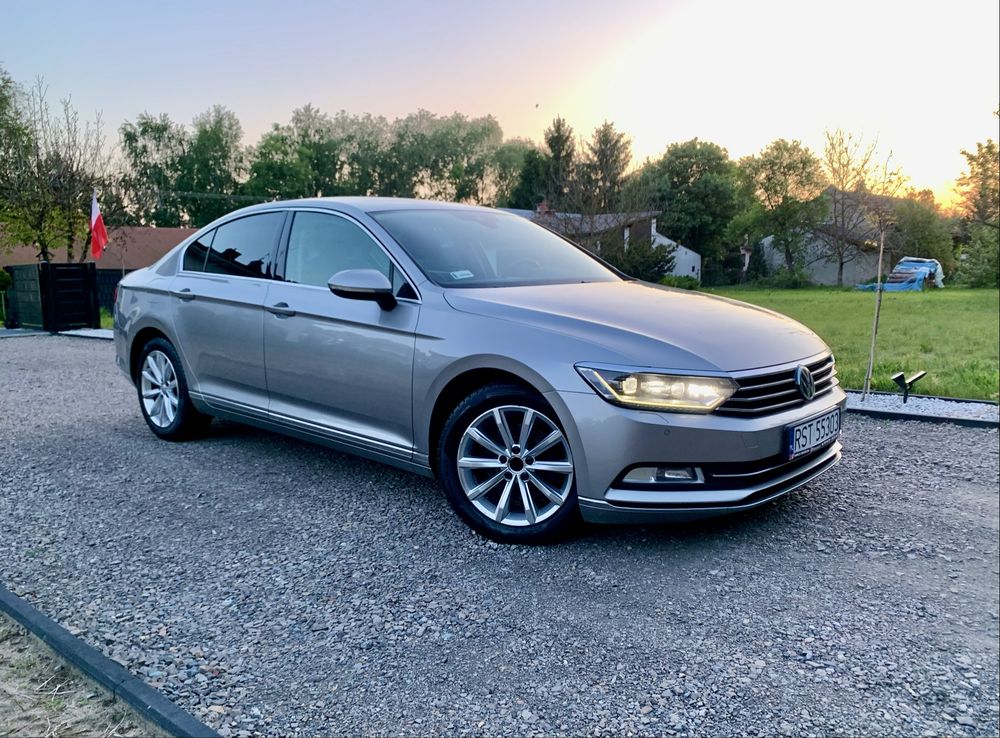 Volkswagen Passat B8 Highline, 2015r, 2,0 tdi 190kM, DSG, salon PL !