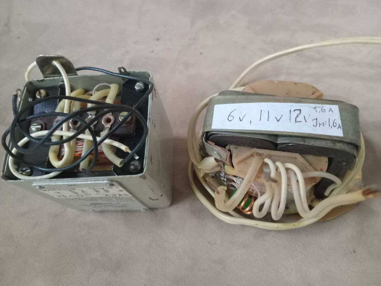 Трансформатори 12V тероідальні та с замкнутим сердечником.