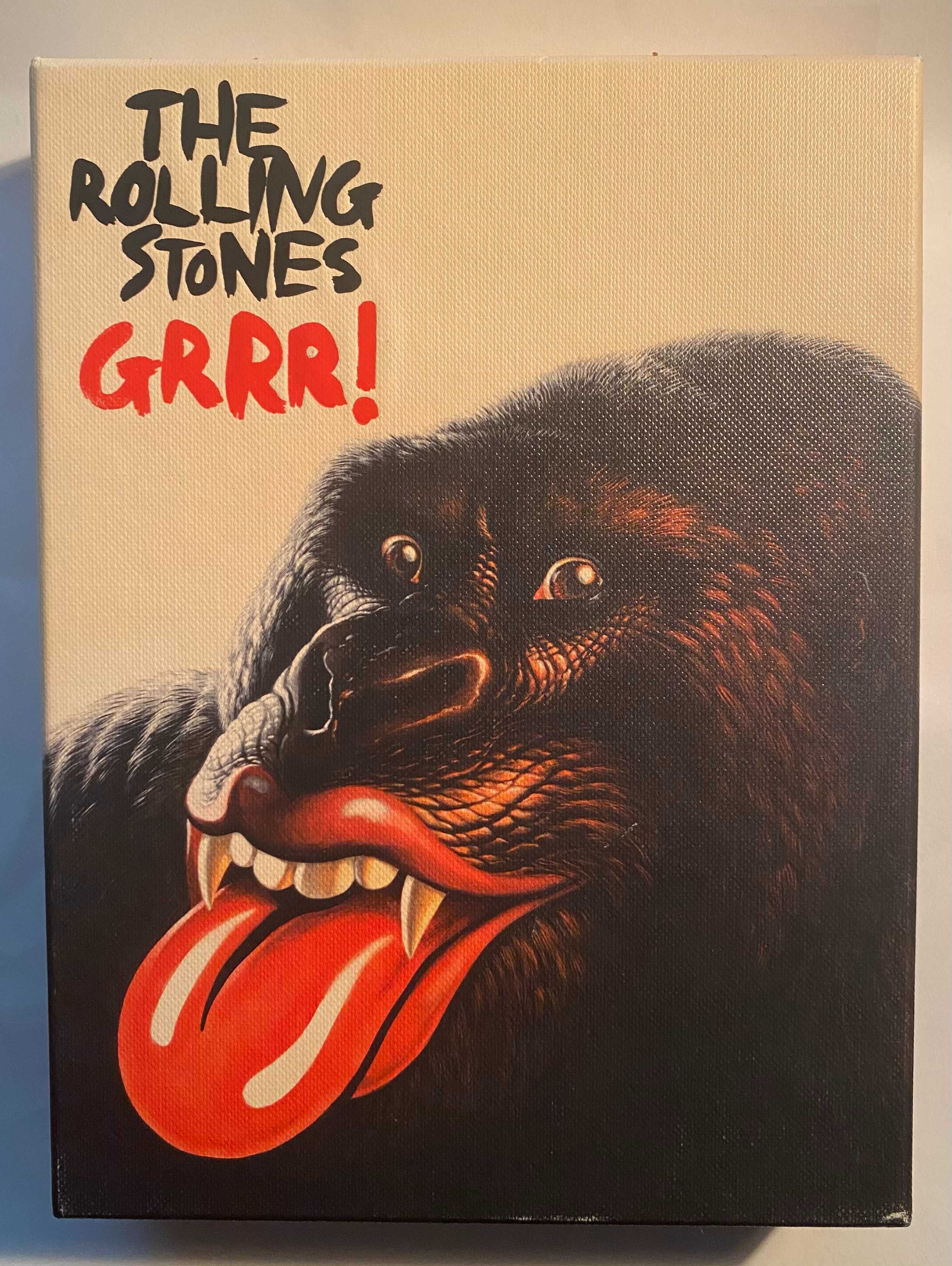 The Rolling Stones GRRR! Box Set Caixa 3 CDs + Livro+ Postais