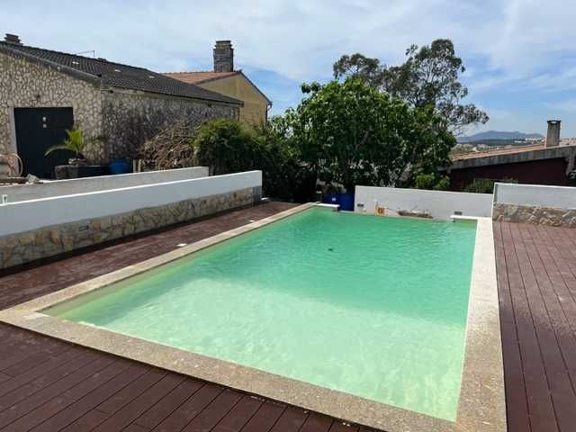 Piscina 8mx4mx1,50 m com tratamento o sal