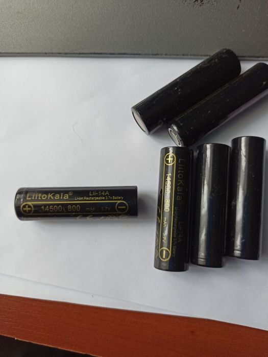Акумулятор LiitoKala 14500, 800mAh, оригінал