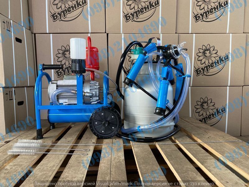 Доїльний апарат "Буренка-1 стандарт" масляний