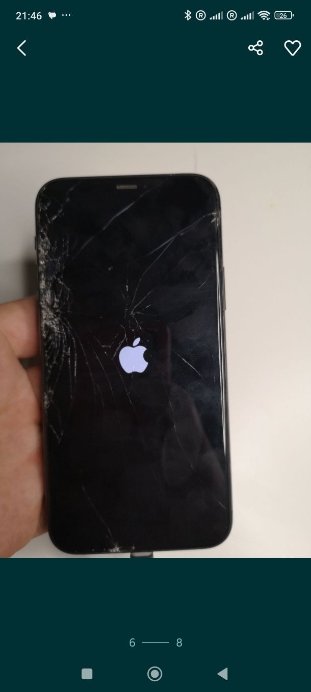 iPhone 11 про дисплей та сенсор робочі камера також  на 64 гігабайт