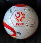 Piłka z autografami Reprezentacji Polski! na Euro 2020