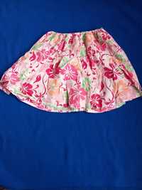 Spódnica letnia mini dla dziewczynki rozmiar 134-140