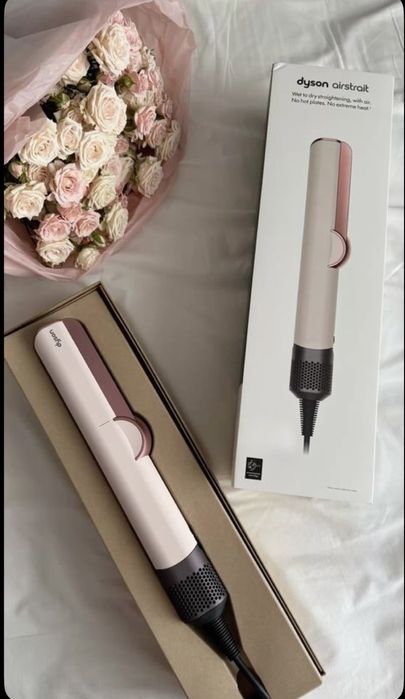 Dyson Airstrait Ceramic Pink/ Rose Gold люкс качевство 1:1.Всі кольори