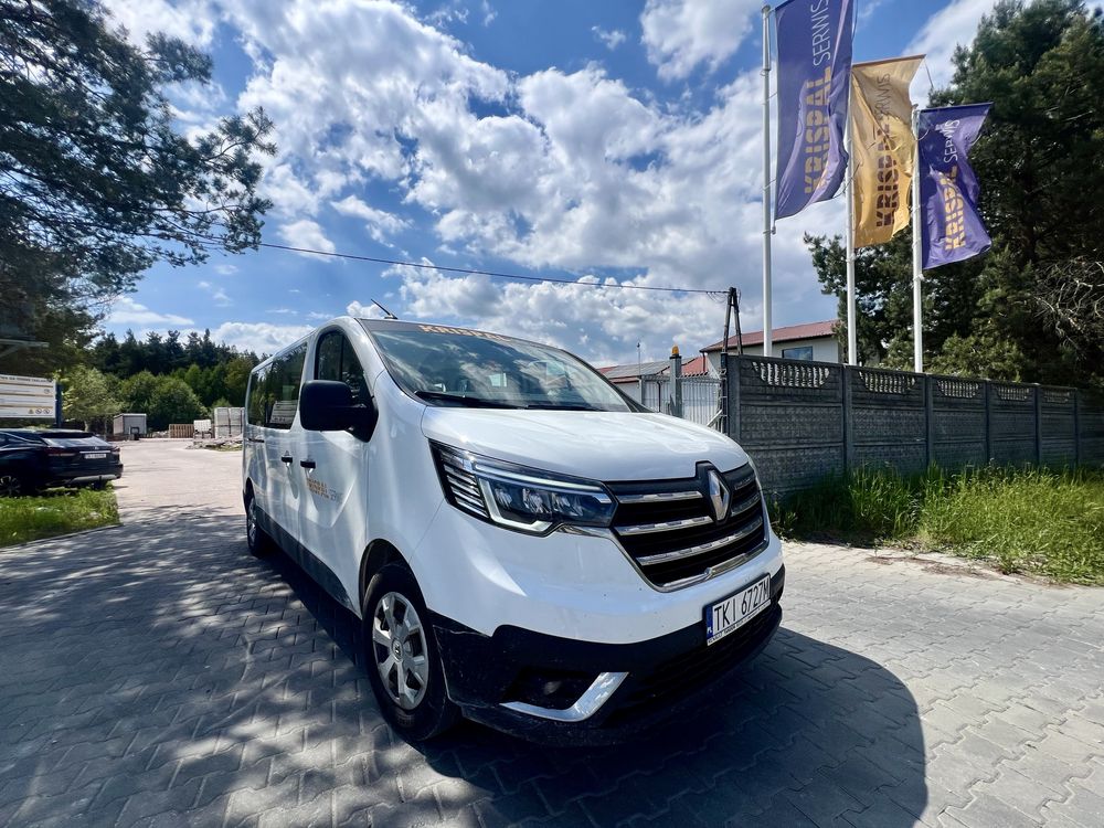 Wynajem BUS busa 9os. Renault Traffic LONG wypożyczalnia aut Auto NOWY