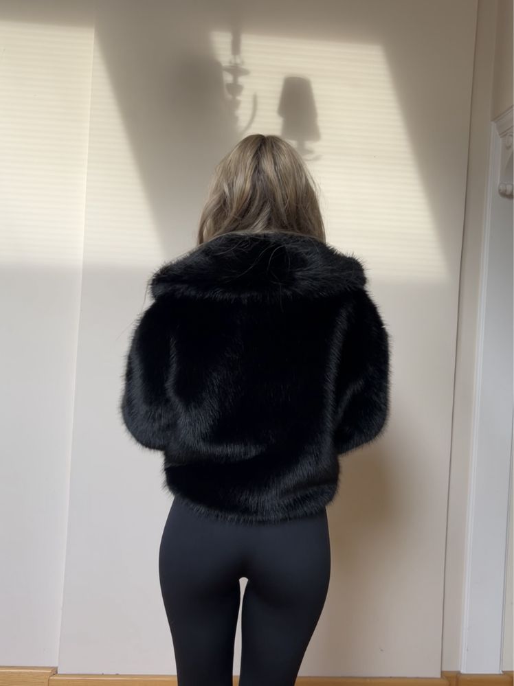 Трендова шубка як Zara, тренд 2025, еко шубка